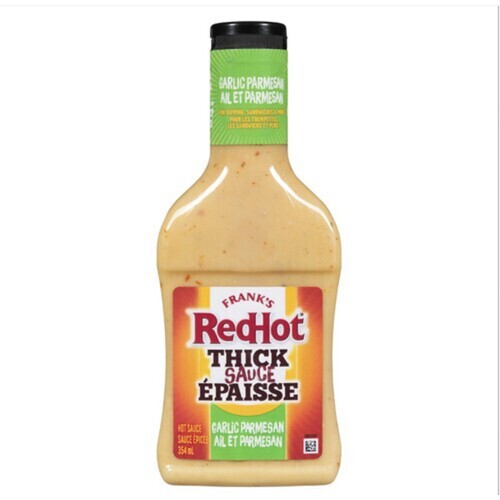 Franks Red Hot Garlic Parmesan Sauce