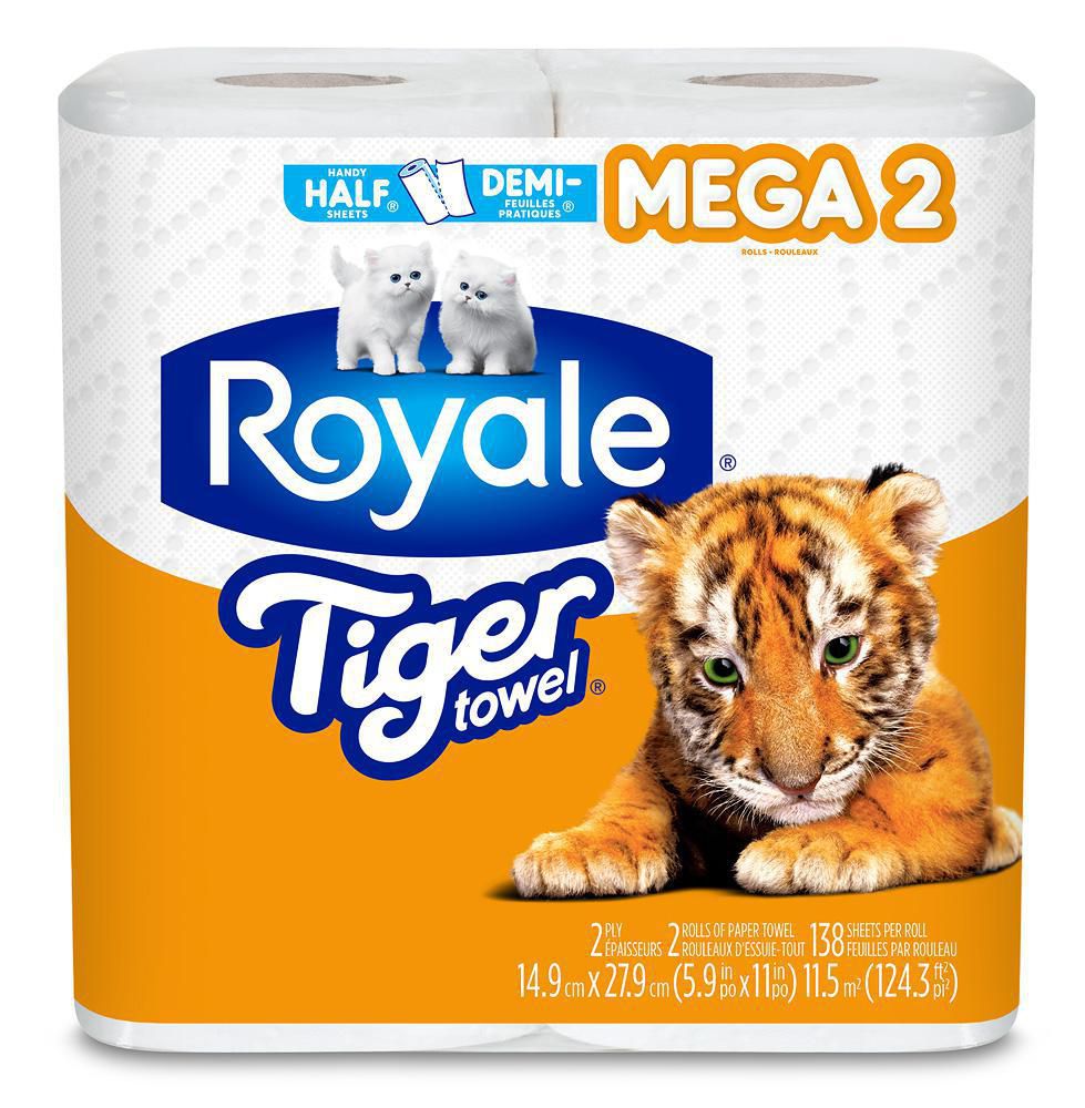 Tiger Paper Towel (2pack)