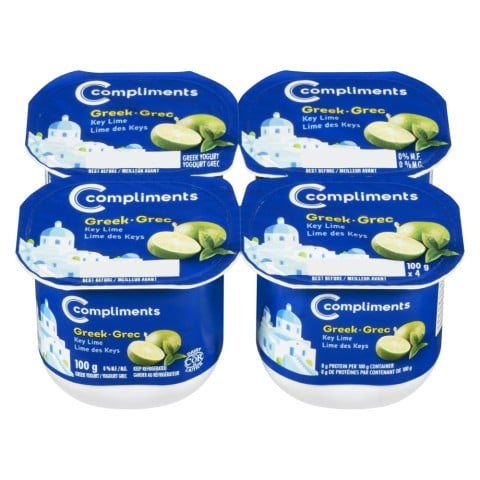 0% Key Lime Greek Yogurt 4 pack