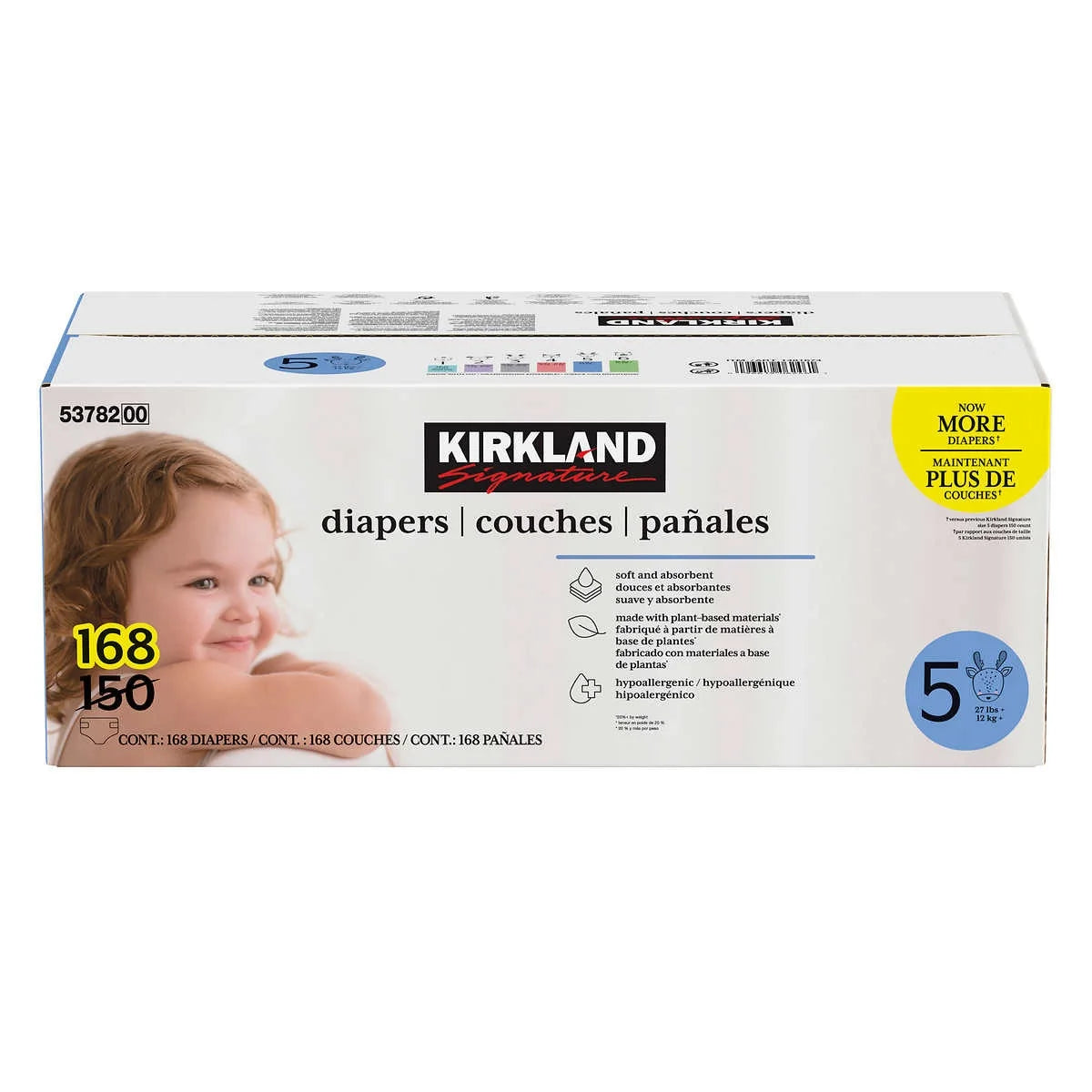 Kirkland Signature Diapers Size 5