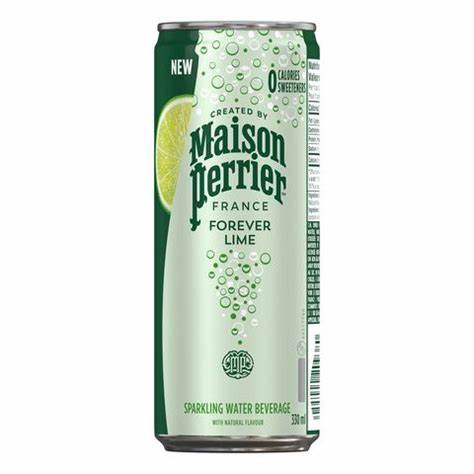 Perrier Lime can