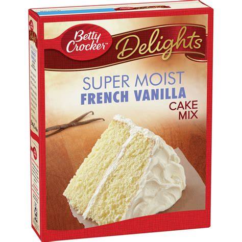Betty Crocker French Vanilla Cake Mix