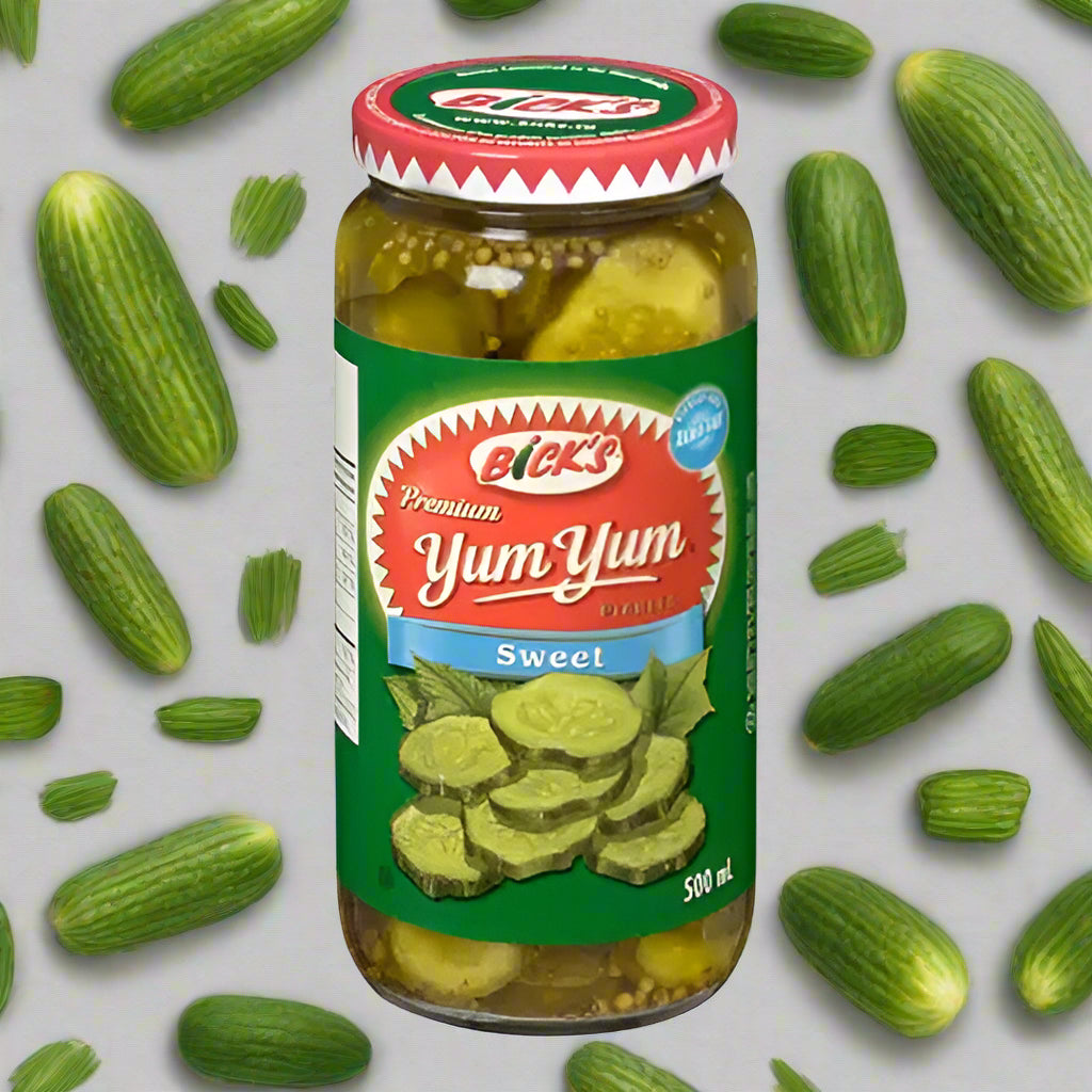 Bick's Yum Yum Sweet Pickles 500ml
