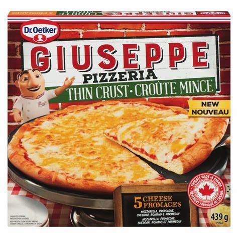 Giuseppe 5 Cheese Thin Crust Pizza