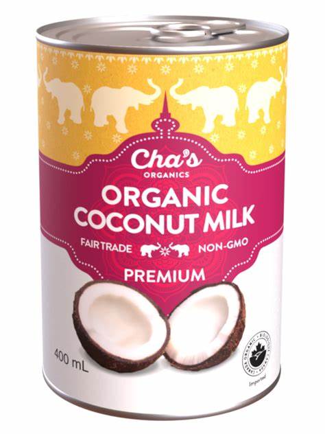 Cha's Organic Coconut Milk 400g