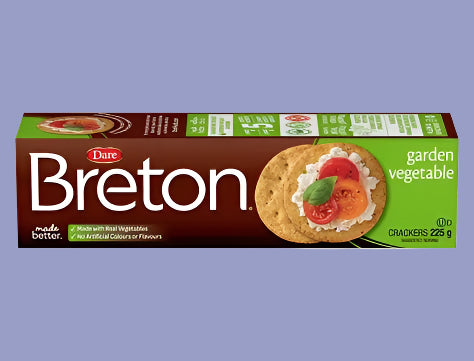 Breton Crackers Garden Vegetable