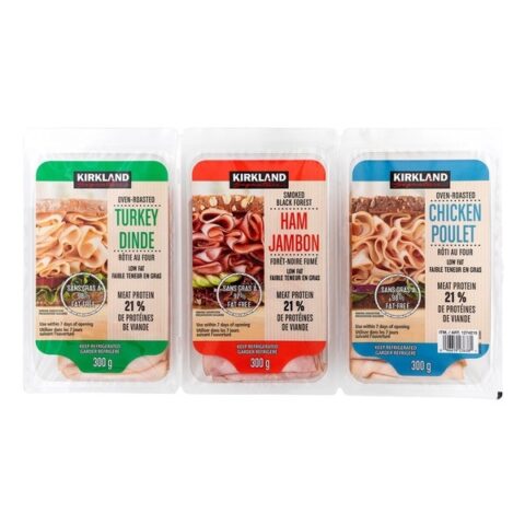 Kirkland Sliced Meat Variety Pack 3x300g