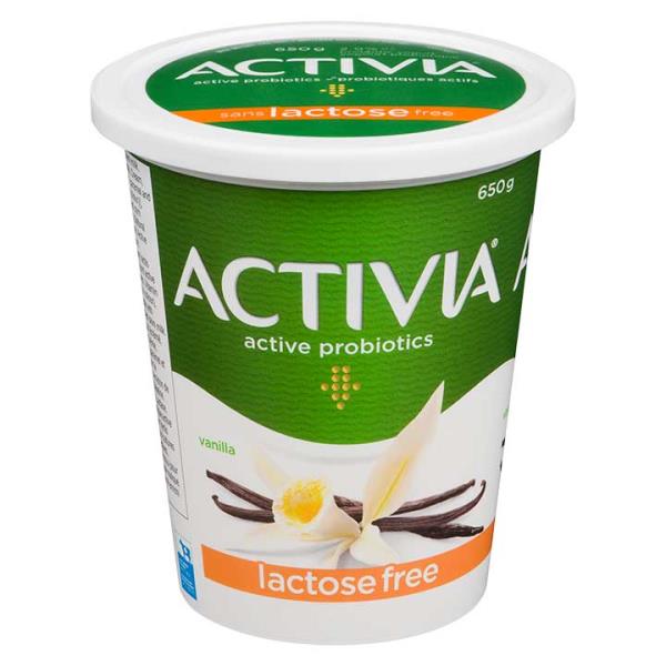 Activia Vanilla Lactose Free Yogurt 650g