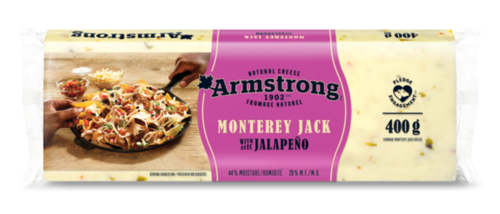 Armstrong Monterrey Jack with Jalapeno Cheese 400g