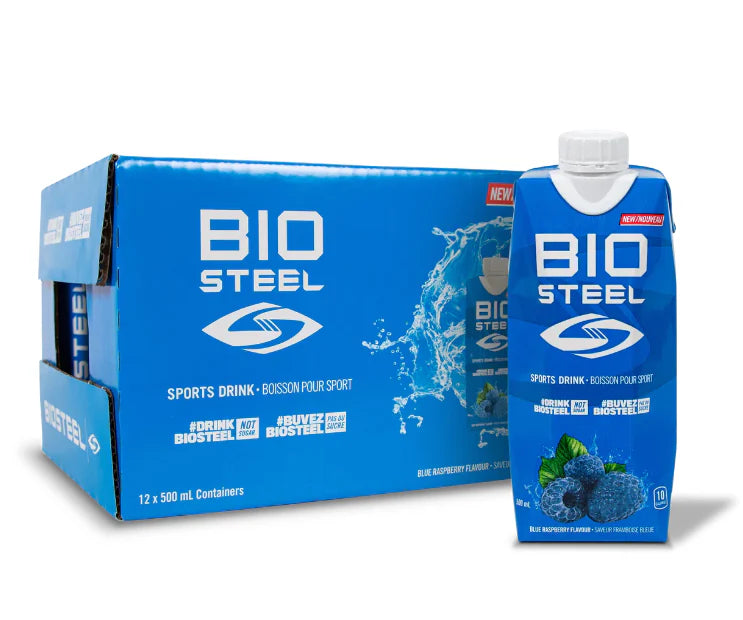 BioSteel Blueraspberry 12 pack 500ml