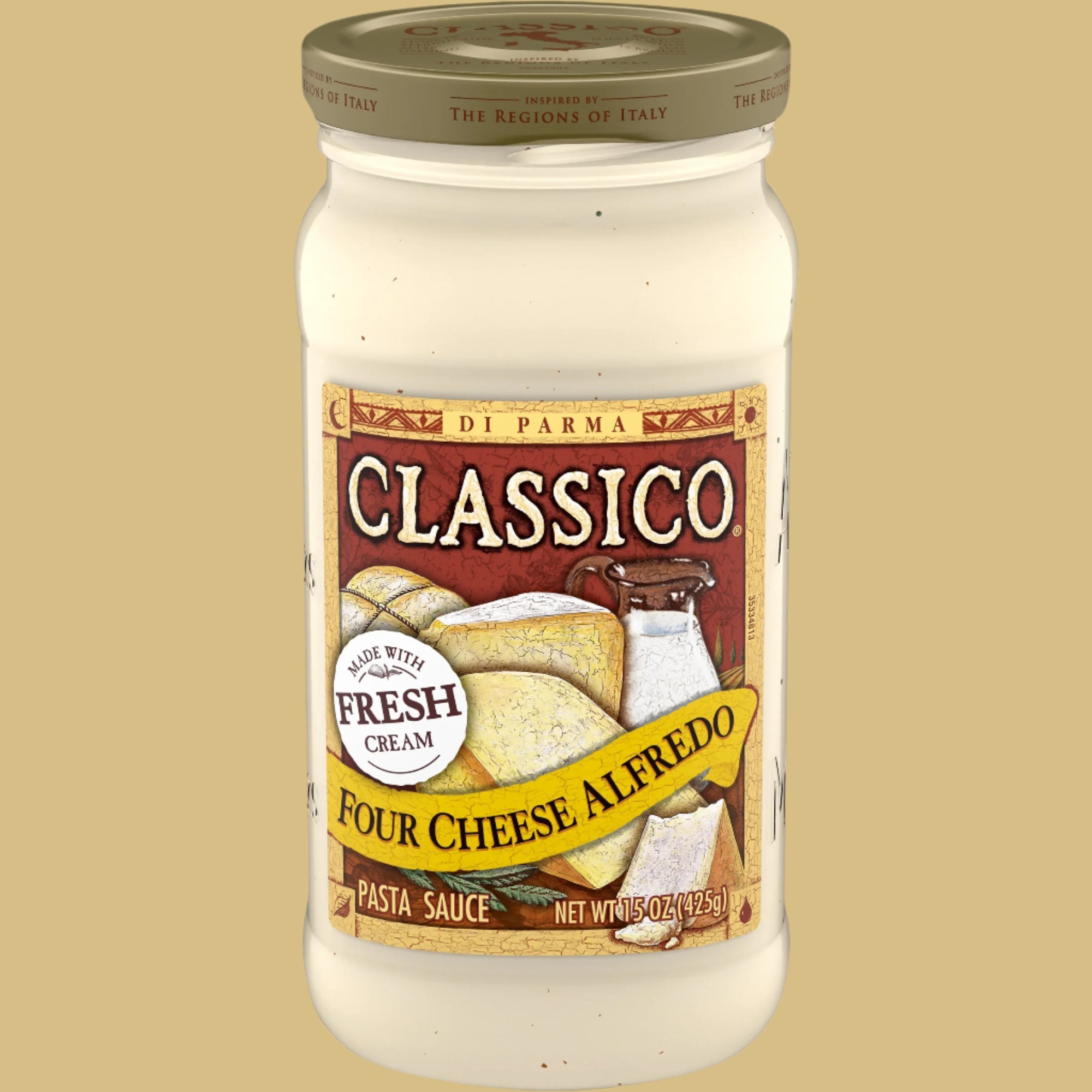 Classico Four Cheese Alfredo Pasta Sauce 410ml
