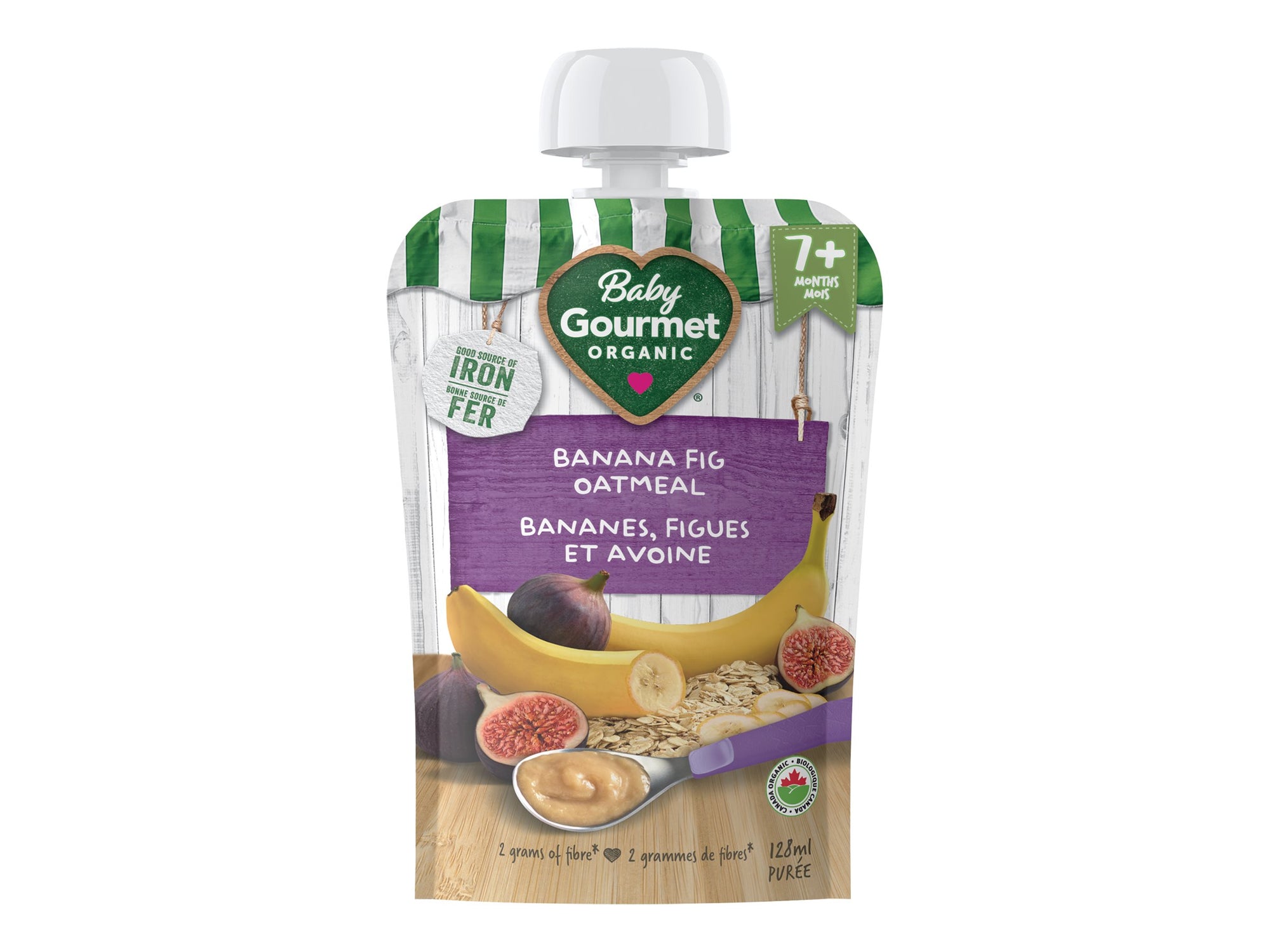 Baby Gourmet Banana Fig Oatmeal Greek Yogurt