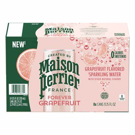 Perrier Grapefruit 8 pack 330ml