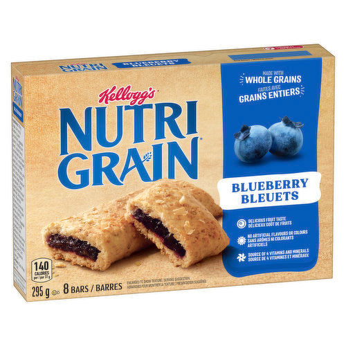 Kellogg Nutri-Grain* Blueberry bars