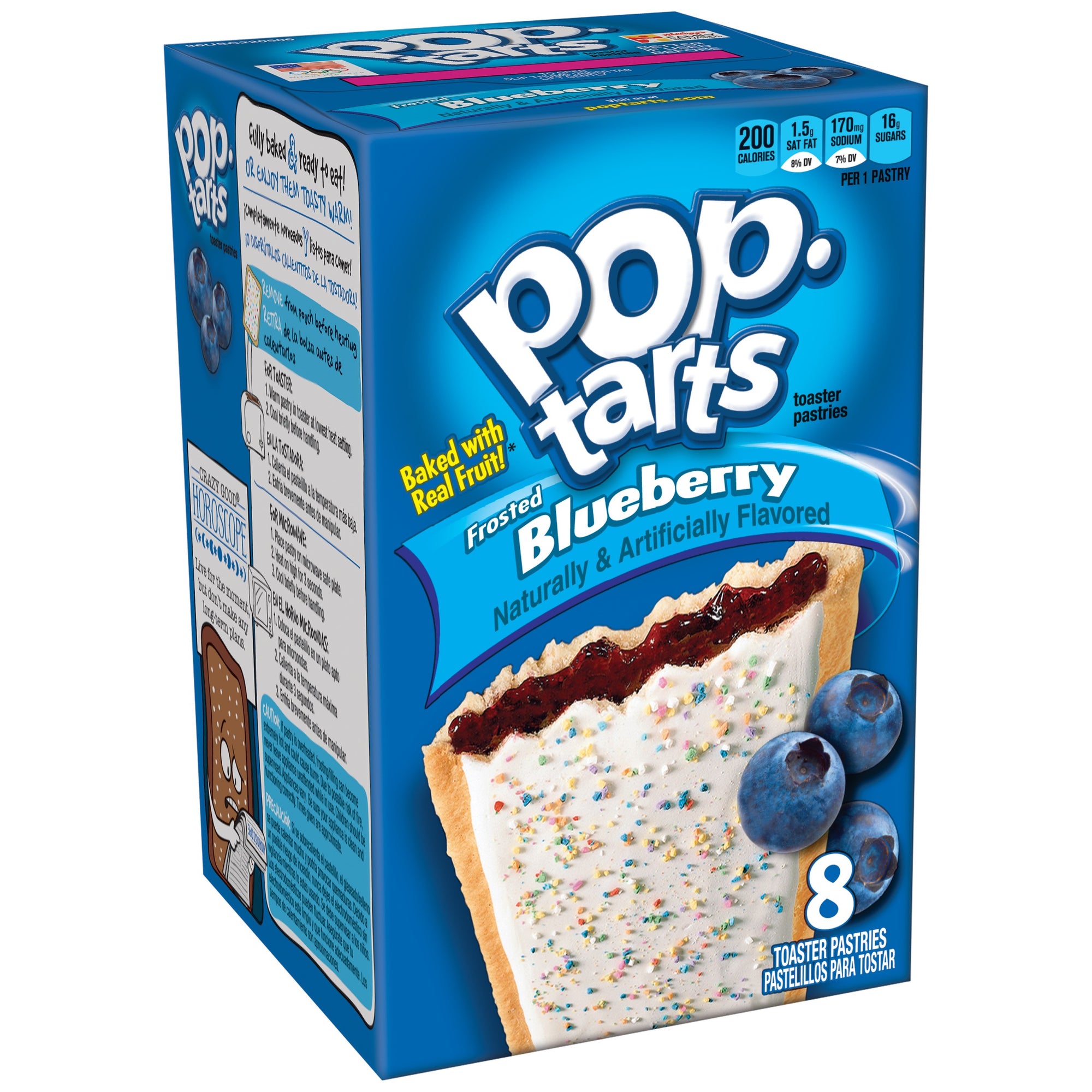 Kellogg Blueberry Pop Tarts*