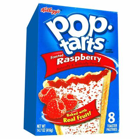 Kellogg Frosted Raspberry Pop Tarts*