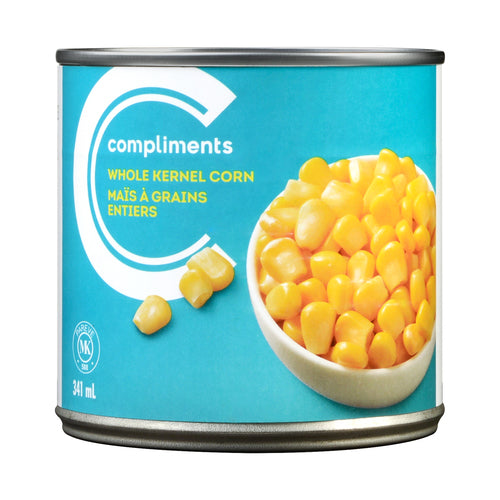 Compliments Salt Free Corn 341ml