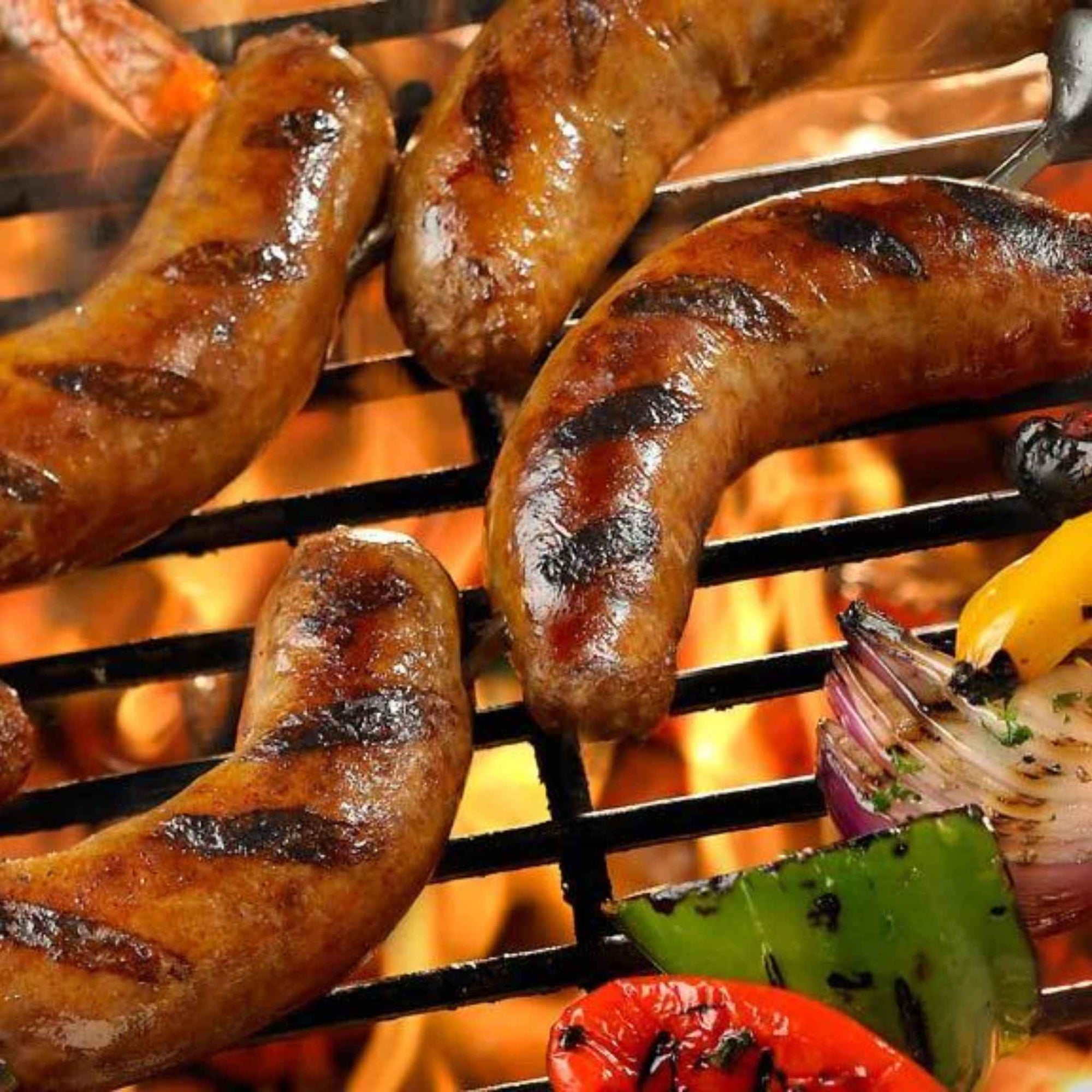 Hot Italian Sausages, 4 sausages per pack